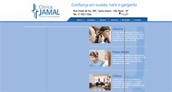 Desktop Screenshot of clinicajamal.com.br